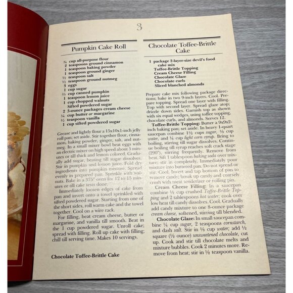 Bedazzling Desserts Cookbook Recipe Booklet Vtg 1984 Better Homes and Gardens - Picture 3 of 8